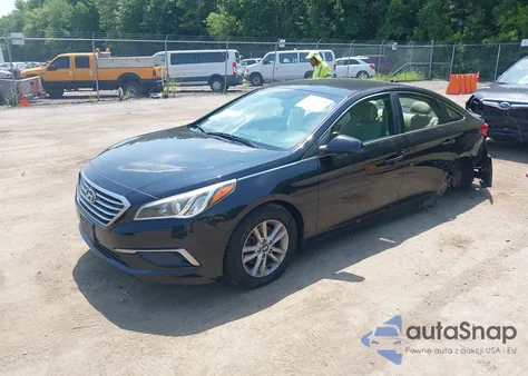 2016 Hyundai Sonata Se из США, поврежденный, VIN 5NPE24AF1GH353953